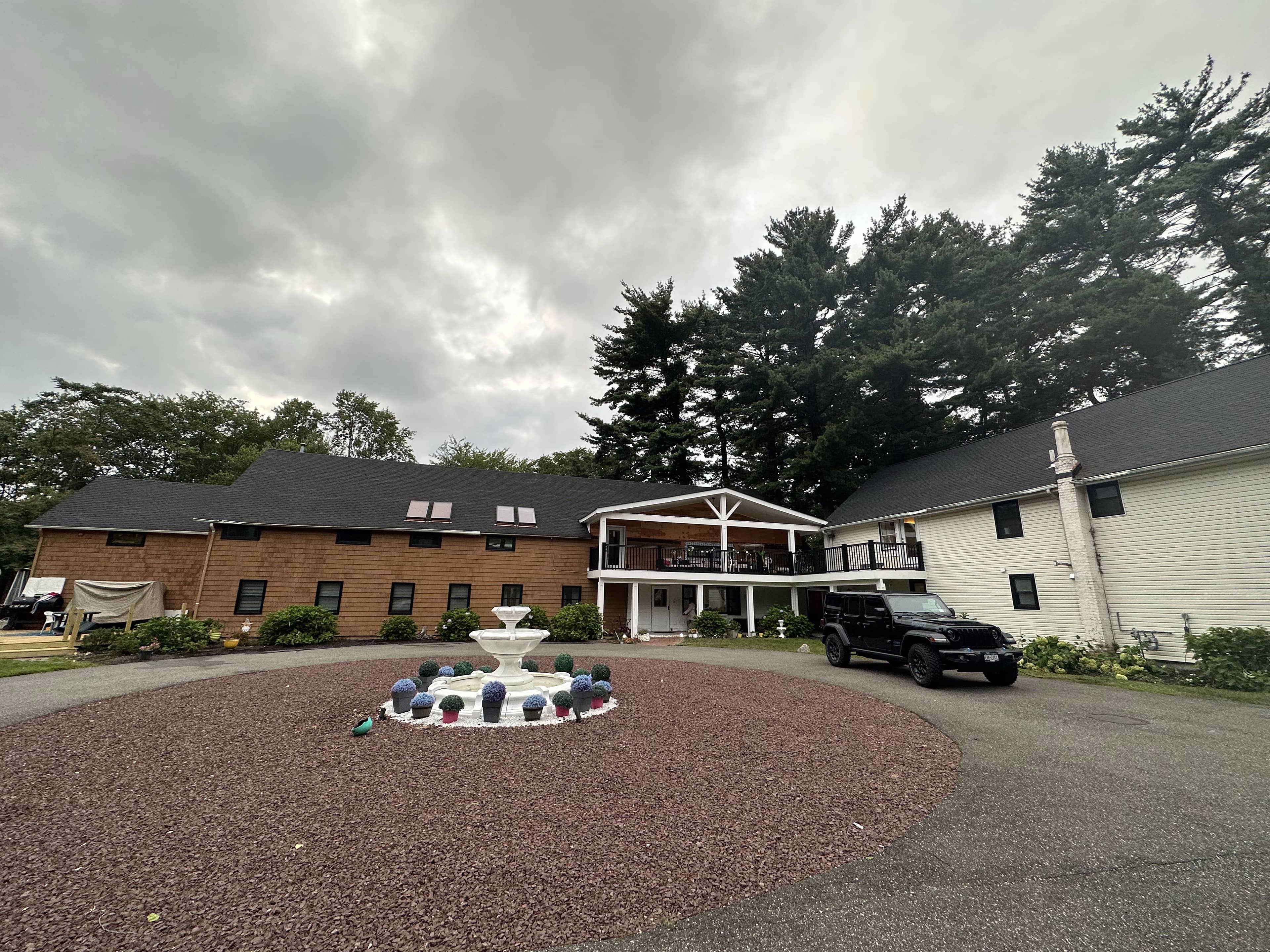Completed roof replacement on Connecticut home