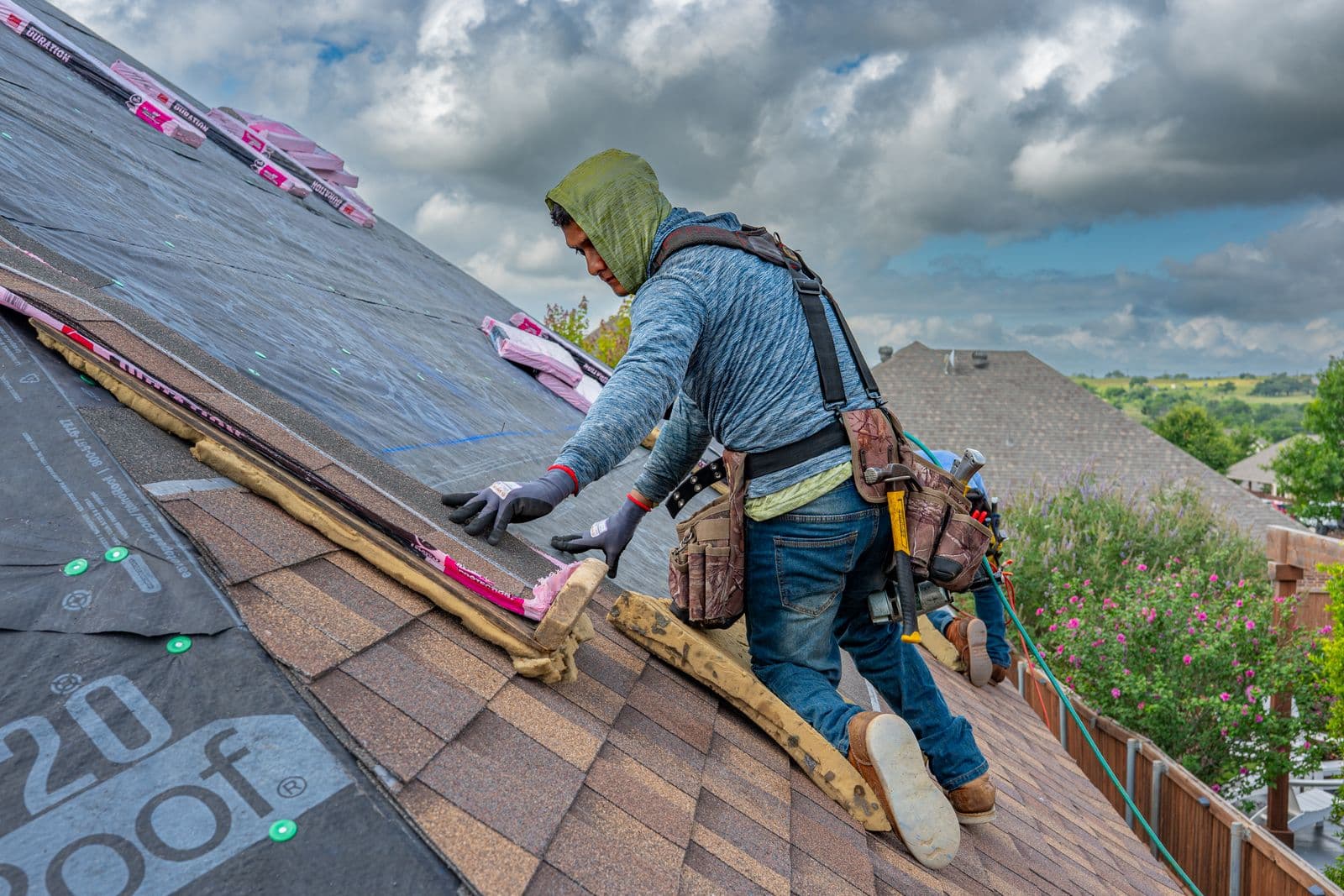 Roof on a Trust Proof Roofing job in Connecticut