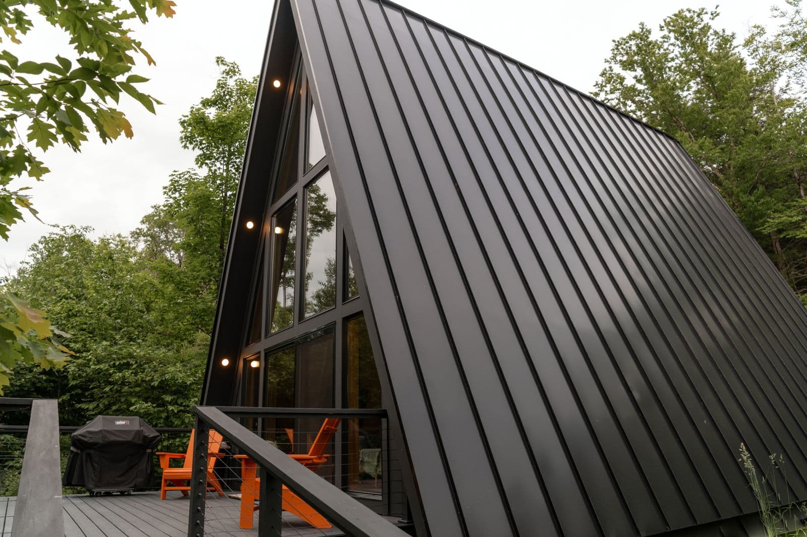 Roof replacement standing seam metal roof in Connecticut