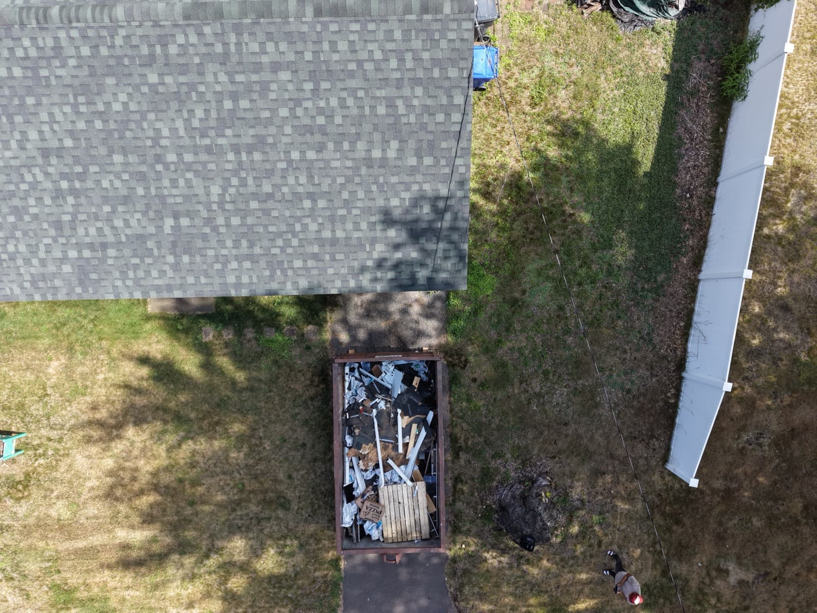 Roof on a Trust Proof Roofing job in Roof, Connecticut