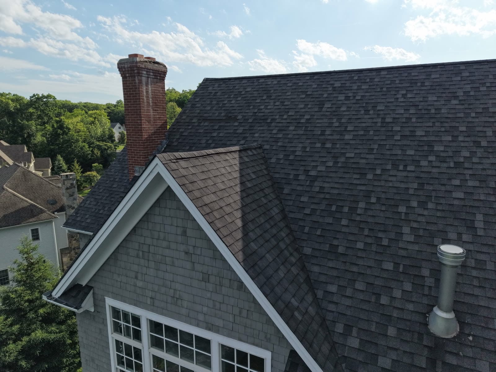 Roof on a Trust Proof Roofing job in Avon, Connecticut